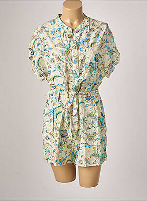 Salopetă scurtă bej LEONIE femeie