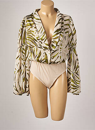 Body verde AZULU femeie