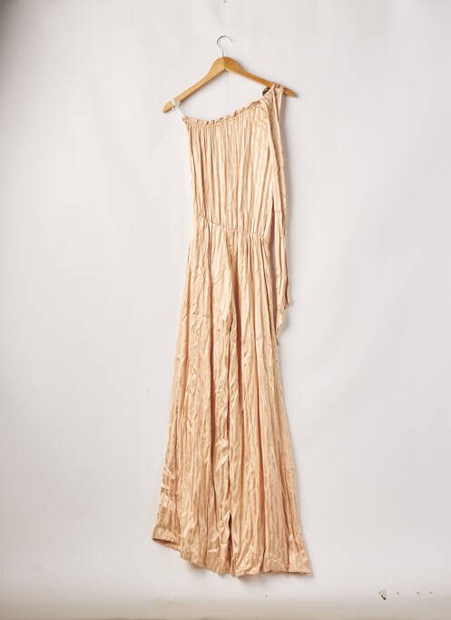 Salopetă-pantalon bej AZULU femeie