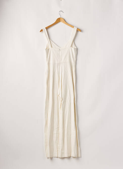 Salopetă-pantalon alb JENA LEE femeie