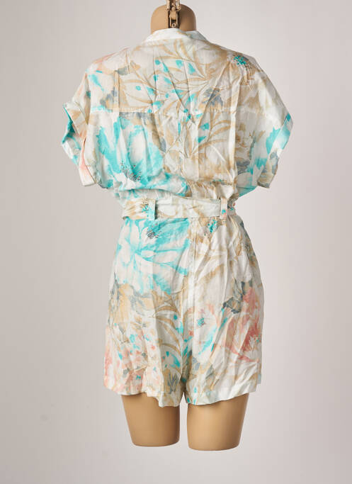 Salopetă scurtă alb LEONIE femeie