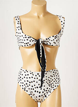 Costum de baie dintr-o singură piesă bej AZULU femeie