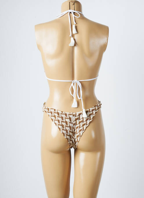 Costum de baie din două piese maro PHO femeie