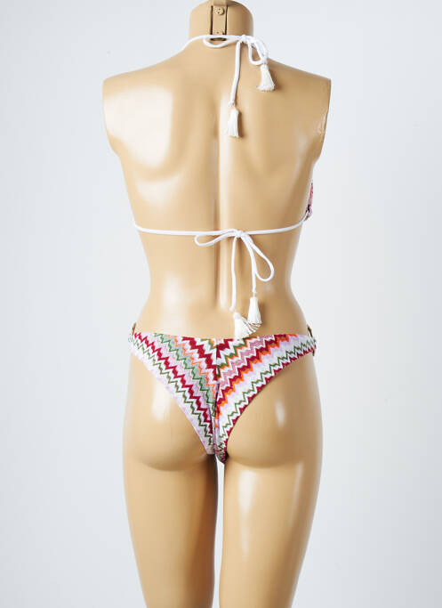 Costum de baie din două piese alb PHO femeie