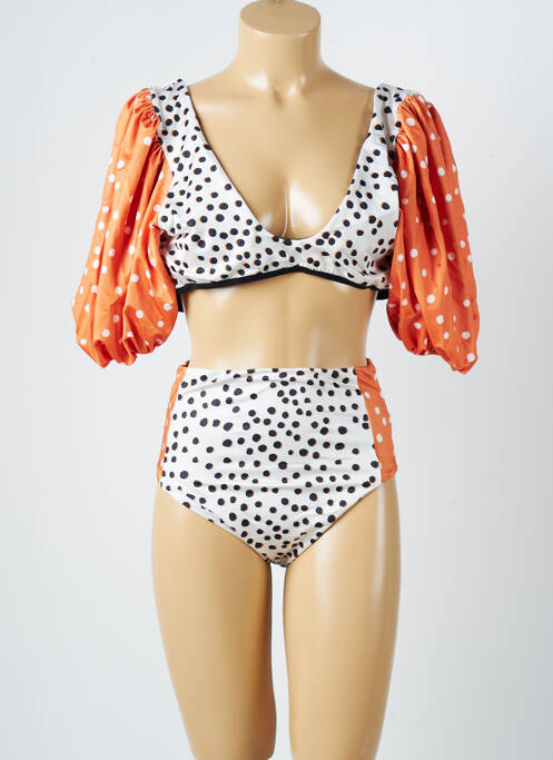 Costum de baie din două piese portocaliu AZULU femeie