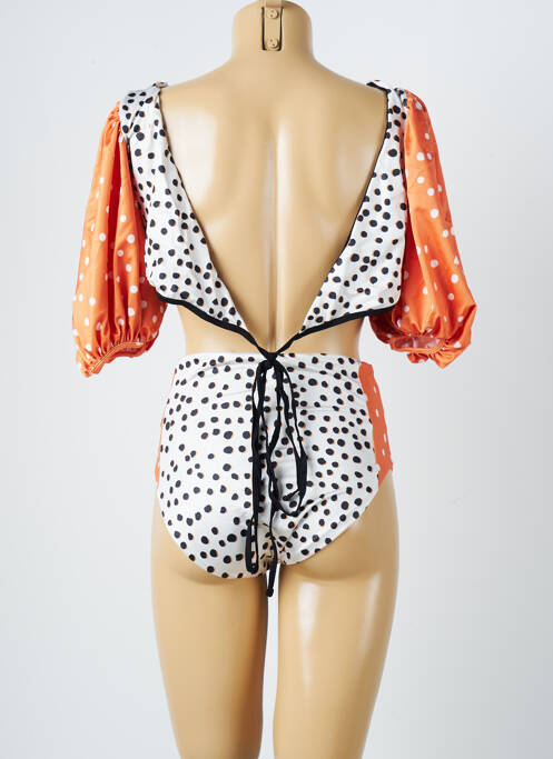 Costum de baie din două piese portocaliu AZULU femeie