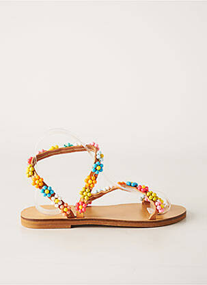 Șlapi galben ELINA LINARDAKI femeie