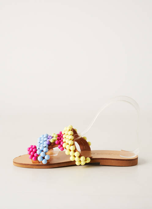 Șlapi portocaliu ELINA LINARDAKI femeie