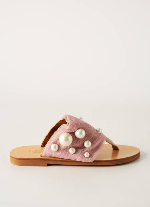 Șlapi roz ELINA LINARDAKI femeie