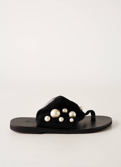 Șlapi negru ELINA LINARDAKI femeie