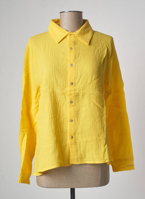 Cămașă galben JENA LEE femeie