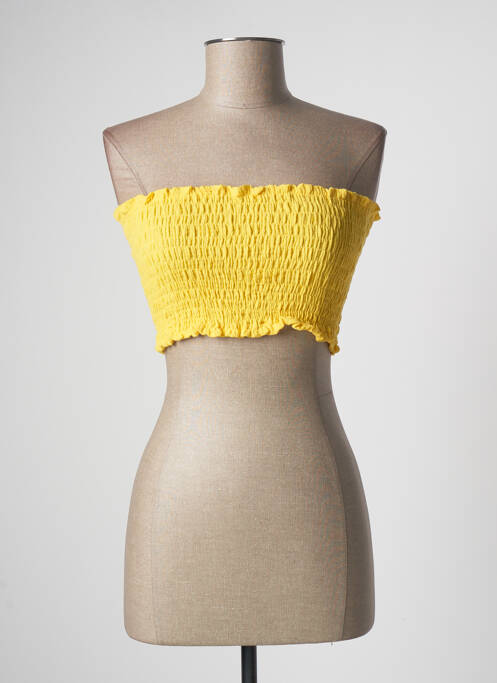 Top galben JENA LEE femeie