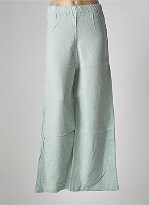 Pantalon larg verde JENA LEE femeie
