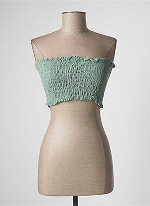 Top verde JENA LEE femeie