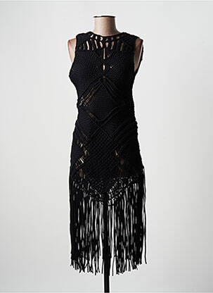 Rochie midi negru PHO femeie