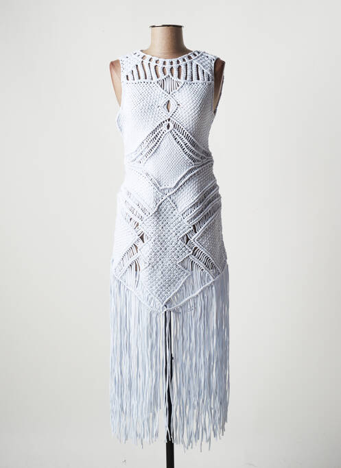 Rochie midi alb PHO femeie