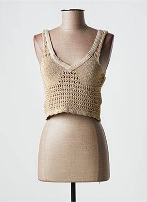 Pulover bej PHO femeie