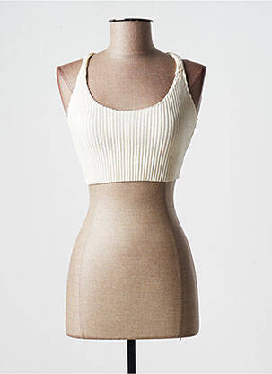 Pulover bej JENA LEE femeie