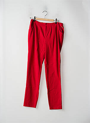 Pantalon slim roșu PETIT BATEAU fată