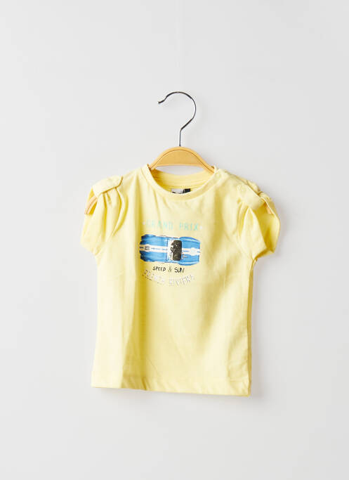 Tricou galben 3 POMMES băiat