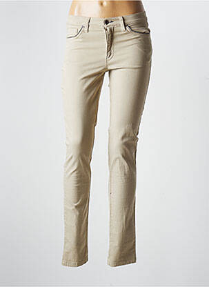 Pantalon slim bej WALTRON femeie