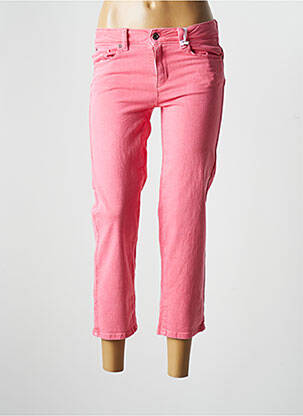 Pantalon trei sferturi roz FRACOMINA femeie