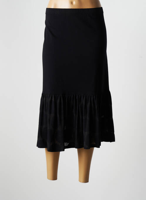 Fustă midi negru LUUKAA femeie