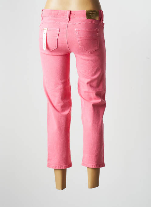 Pantalon trei sferturi roz FRACOMINA femeie