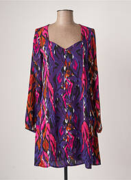 Rochie scurtă mâneci lungi mâneci lungi violet ONLY femme
