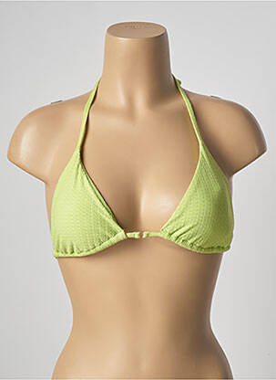 Sutien de costum de baie elasticitate sutien cu susținere înaltă și burete detașabil verde RIO DE SOL femeie