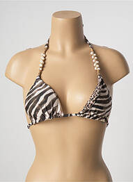 Sutien de costum de baie elasticitate top sutien modelat maro DESPI femeie