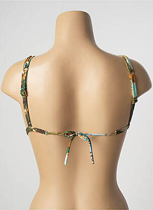Sutien de costum de baie elasticitate top bentiță verde BLUEMAN femeie
