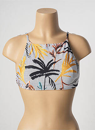 Sutien de costum de baie alb SALINAS femeie