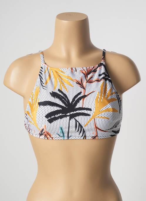 Sutien de costum de baie alb SALINAS femeie