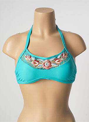 Sutien de costum de baie elasticitate albastru DESPI femeie