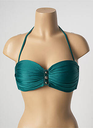 Sutien de costum de baie elasticitate top sutien modelat verde DESPI femeie