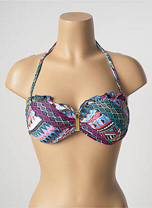 Sutien de costum de baie elasticitate top sutien modelat roz MARYSSIL femeie