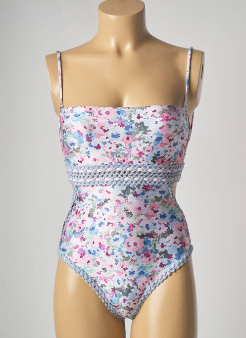 Costum de baie dintr-o singură piesă albastru DESPI femeie