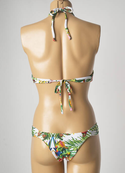 Costum de baie dintr-o singură piesă verde BLUEMAN femeie