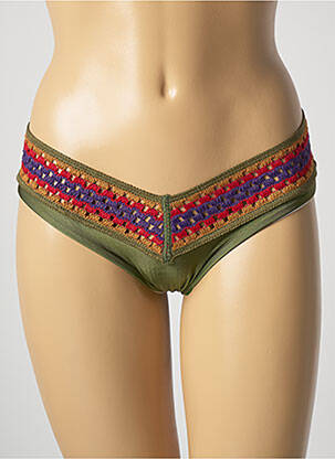 Chiloți de baie verde DESPI femeie