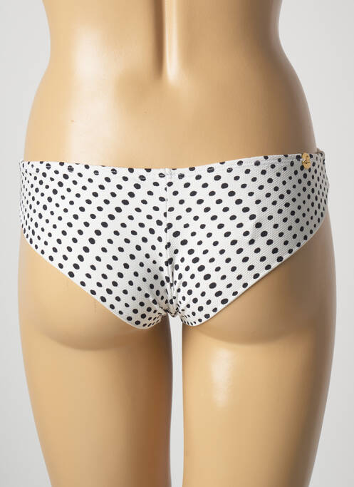 Chiloți de baie alb SALINAS femeie