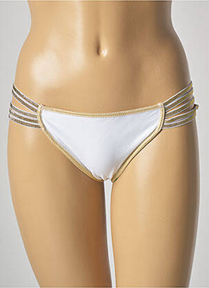 Chiloți de baie alb DESPI femeie