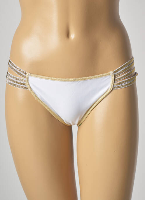 Chiloți de baie alb DESPI femeie