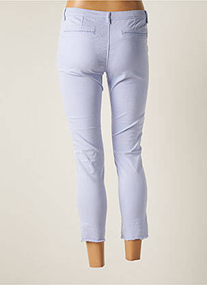 Pantalon 7/8 elasticitate talie joasă violet SCHOOL RAG femeie