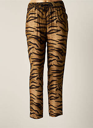 Pantalon drept maro SCHOOL RAG femeie