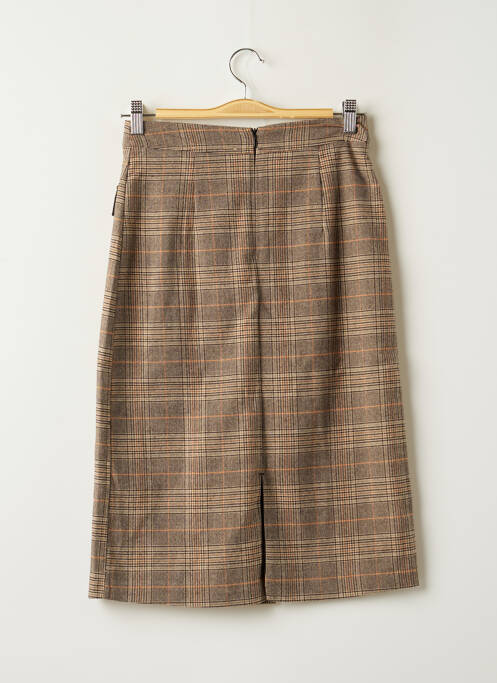 Fustă scurtă bej SCHOOL RAG femeie