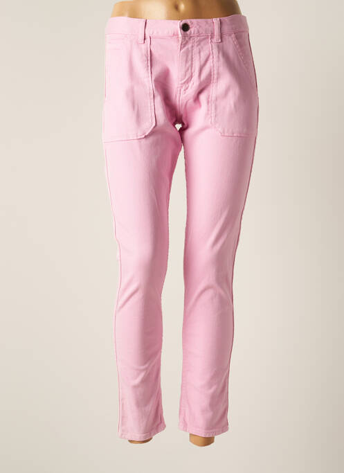 Pantalon drept roz ACQUAVERDE femeie