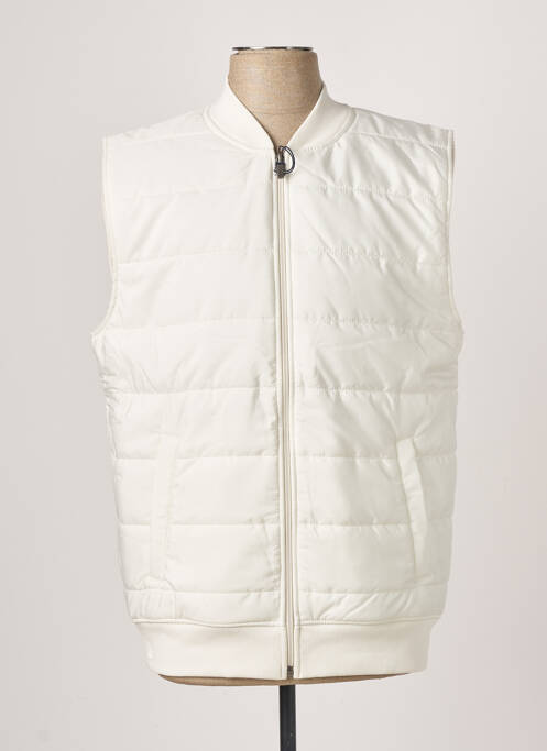 Geacă matlasată alb MARVELIS bărbat