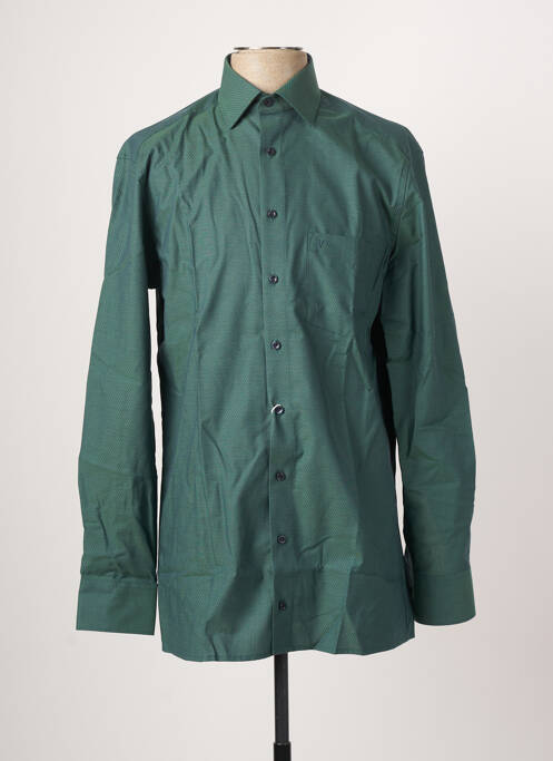 Cămașă cu mâneci lungi verde MARVELIS bărbat