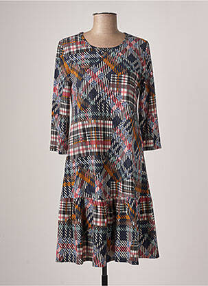 Rochie midi albastru GEVANA femeie